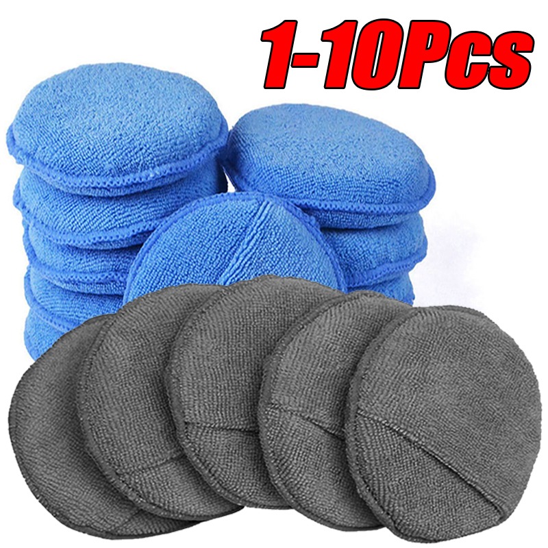 Wax Applicator Pad - 10Pcs Car Detailing Applicator Pads Car