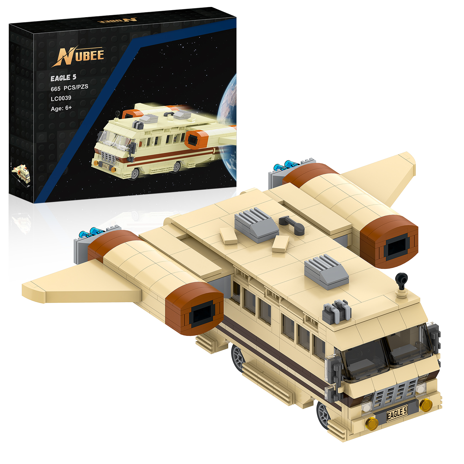 Interior Detailing Kit - Space Balls Eagle 5 Building Blocks