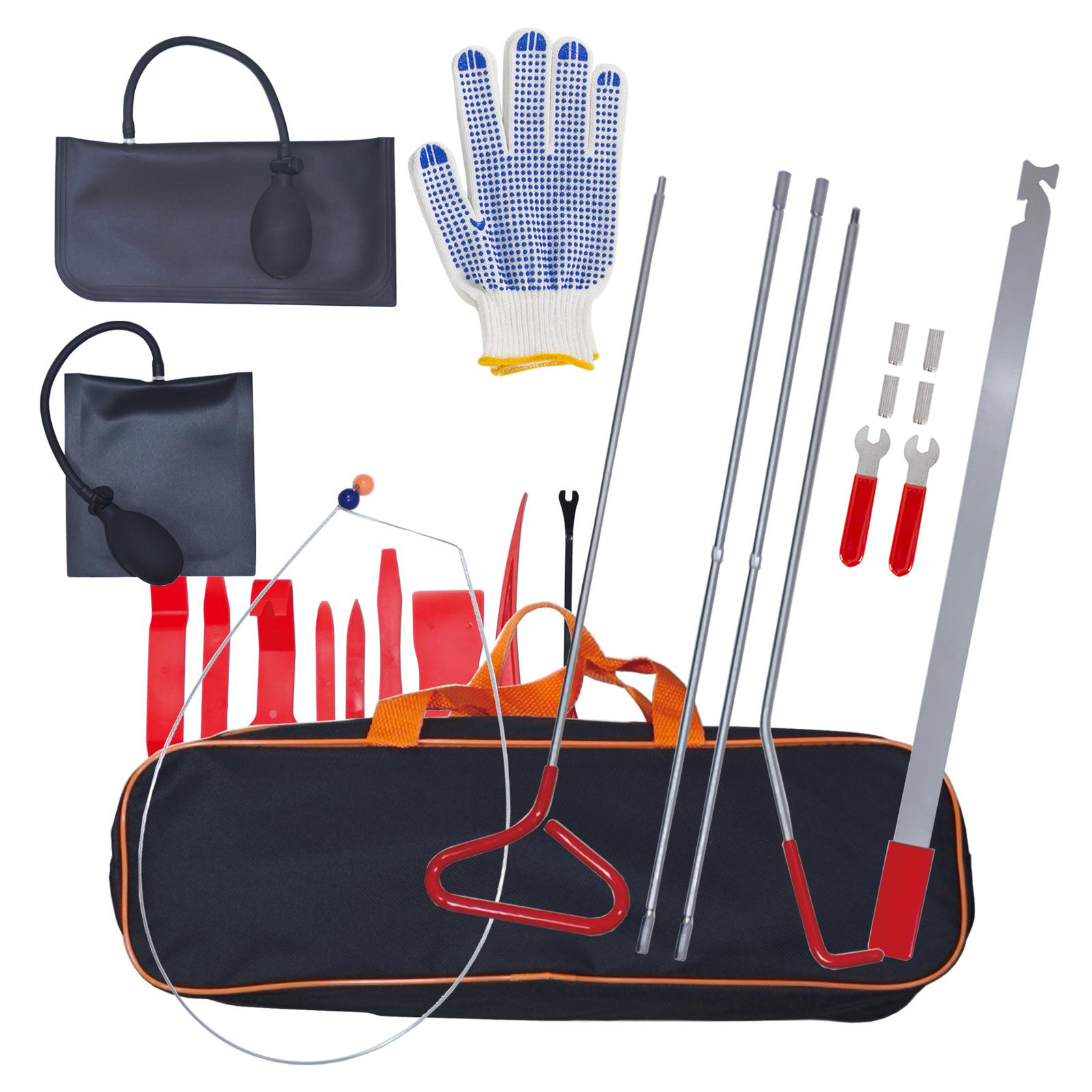 Trim Restorer Plastic - 18Pcs Car Door Opening Tool Kit