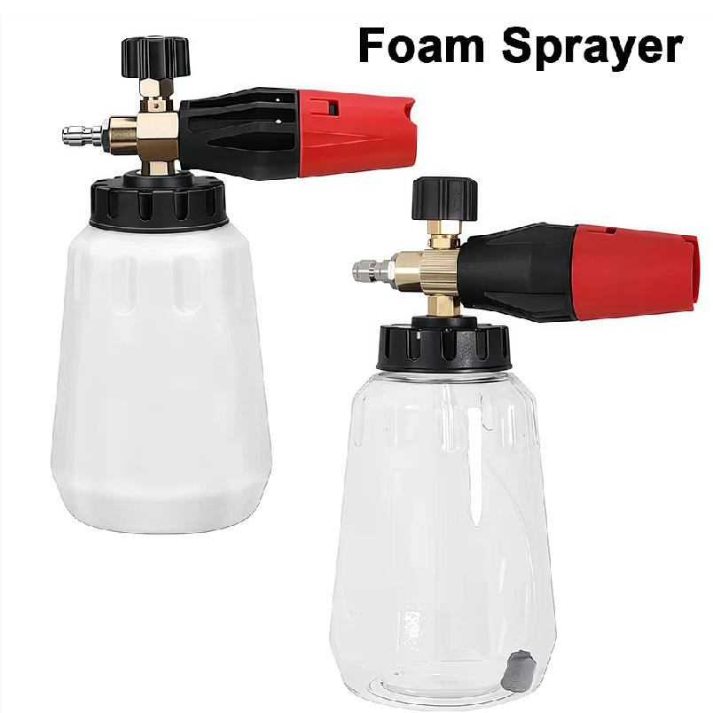 Pressure Washer Foam Gun - High Pressure PA Foam Cannon Adjustable