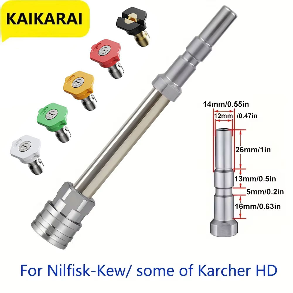 Pressure Washer Foam Gun - Pressure Washer Quick Connector 1/4 Stainless