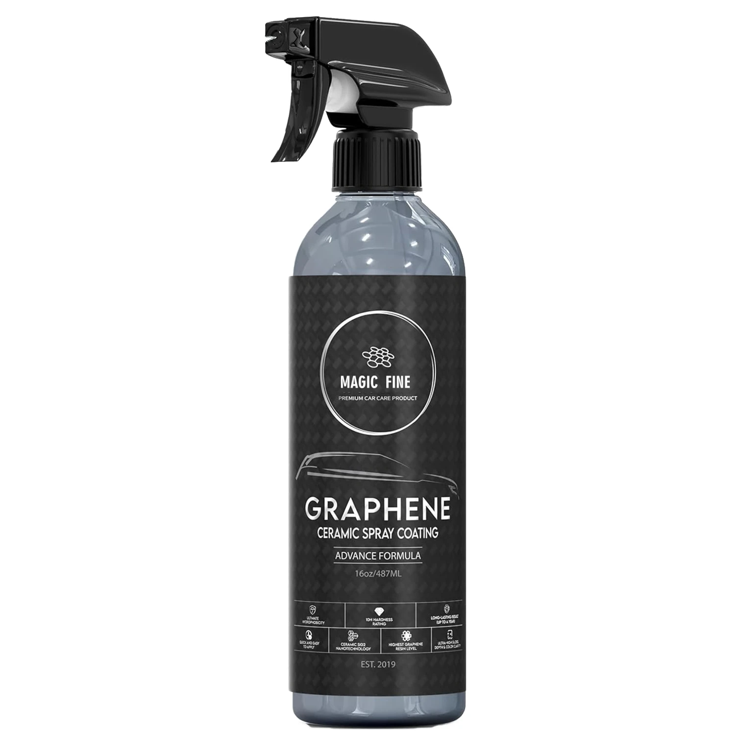 Car Wax Ceramic Coating - Graphene Ceramic Spray Coating Quick Easy