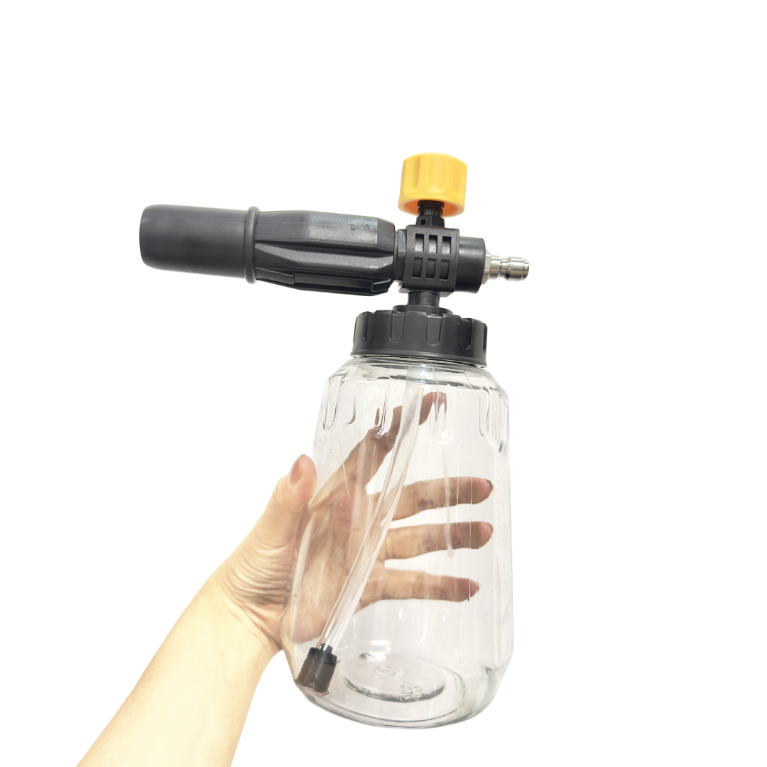 Foam Cannon Car Wash - 1 PC Black and Yellow Thick