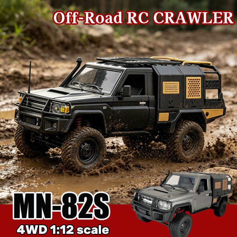 Dirt Brush Interior - New MN82S MN82T RC Crawler 1/12