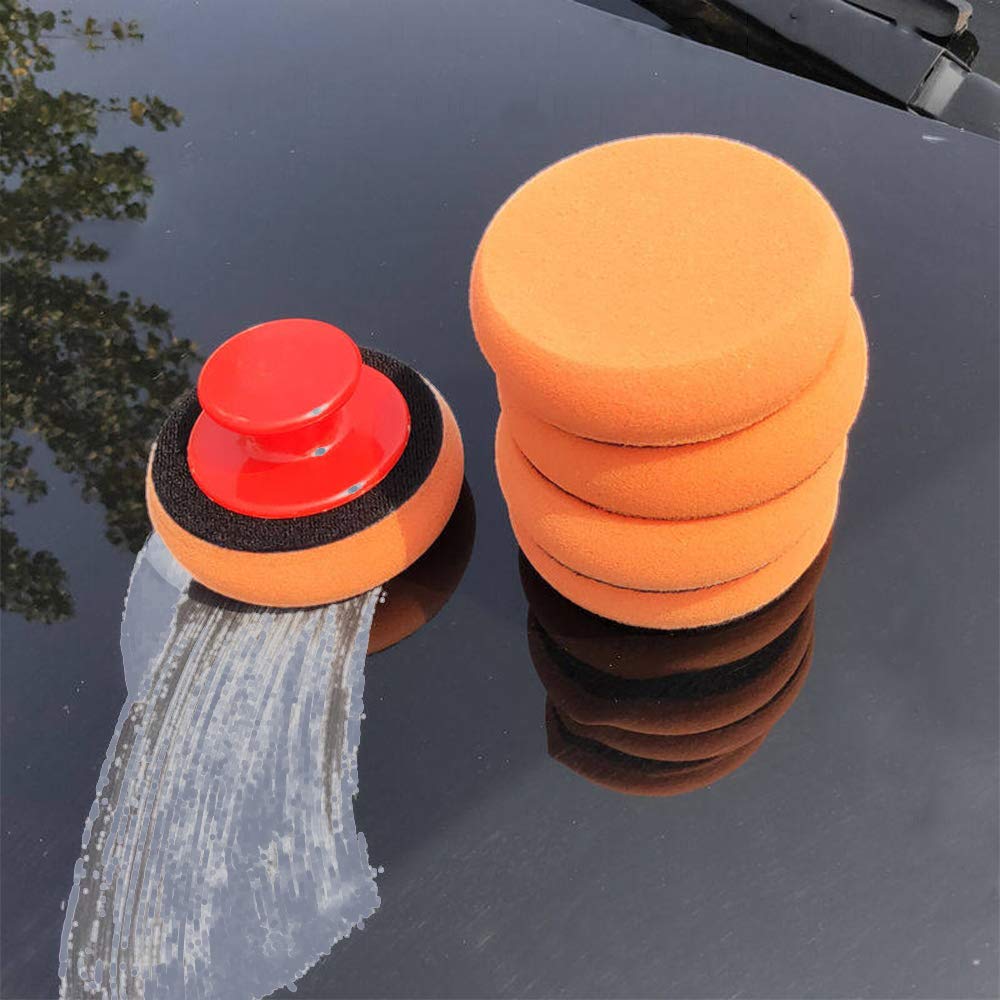 Wax Applicator Pad - 6 PCS Car Wax Applicator Pads
