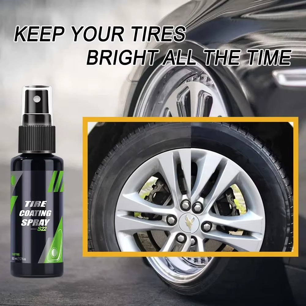 Car Wax Ceramic Coating - S22 Black Car Tire Blackening Ceramic