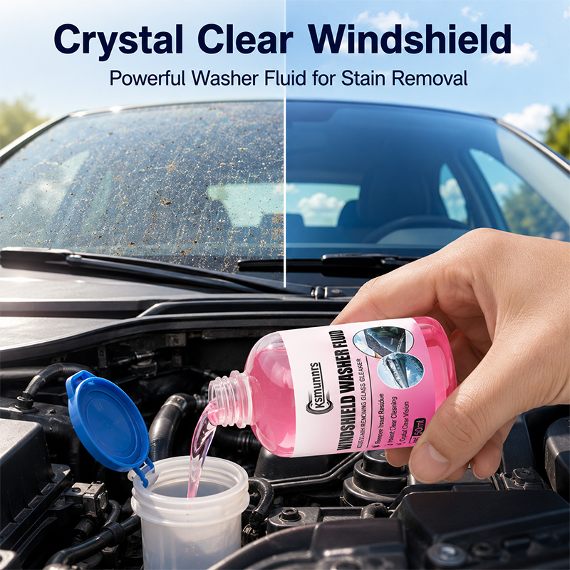 Glass Cleaner Streak - Car Glass Coating Washer Fluid, Concentrated