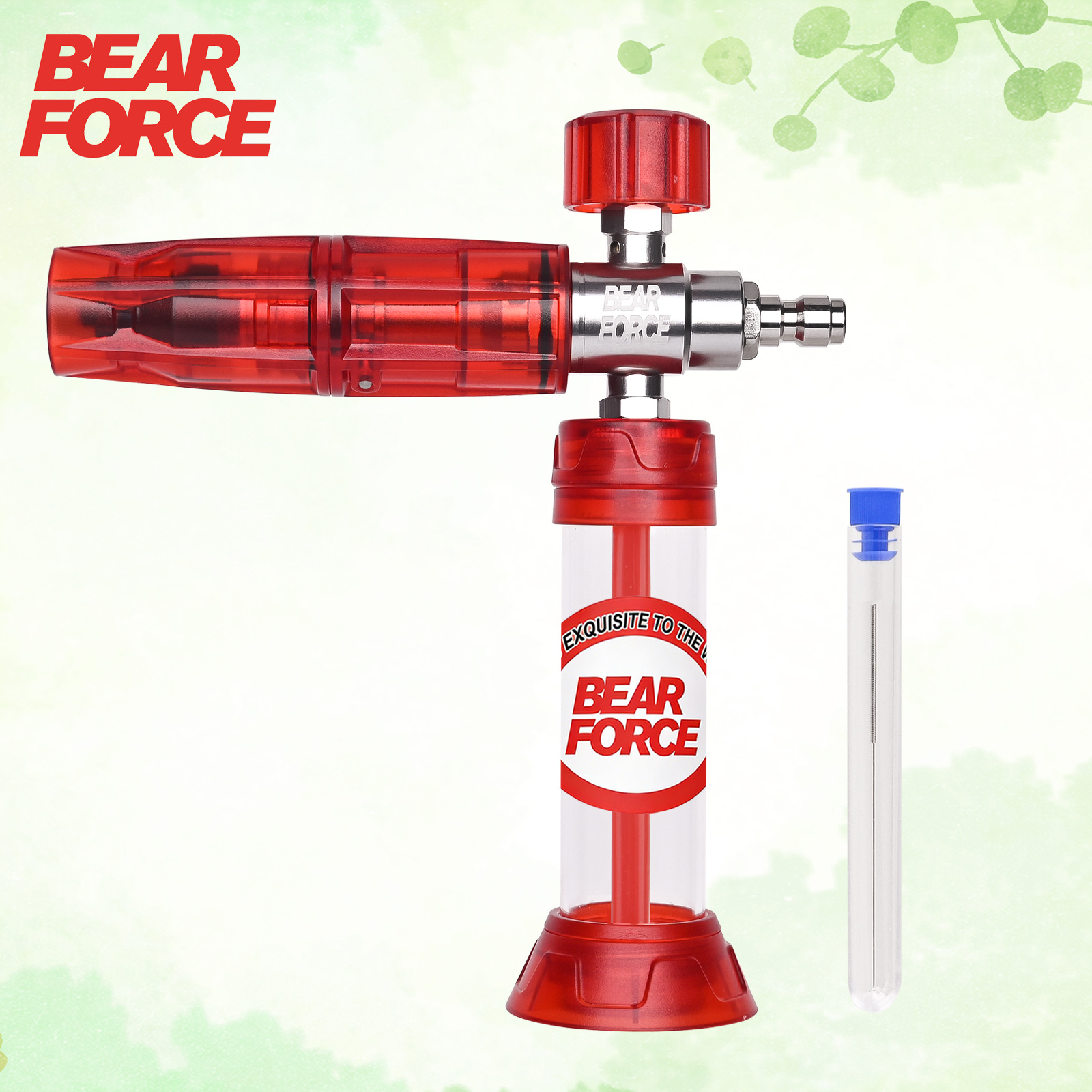 Pressure Washer Foam Gun - BEAR FORCE Upgraded Pressure Mini Foam