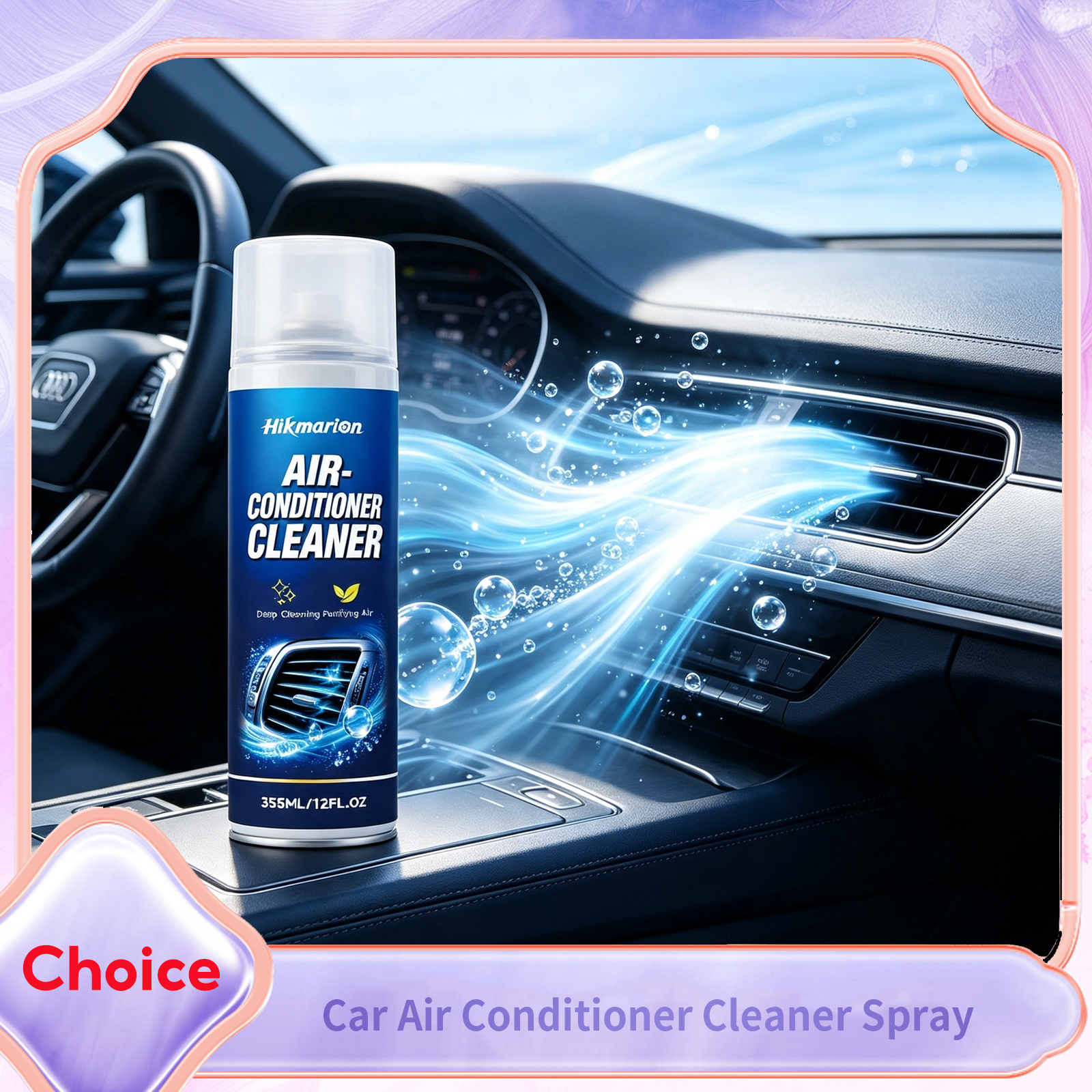 Odor Eliminator Car - Car Air Conditioner Cleaner Spray Quickly