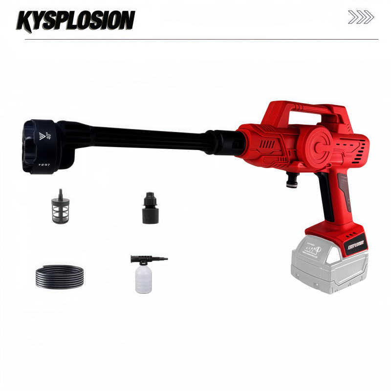 Foam Cannon Car Wash - Portable Wireless High Pressure Washer Handheld
