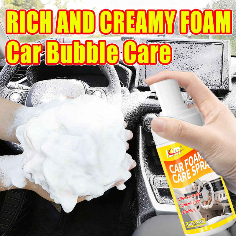 Seat Cleaner Fabric - KJM Multi Purpose Car Interior Foam