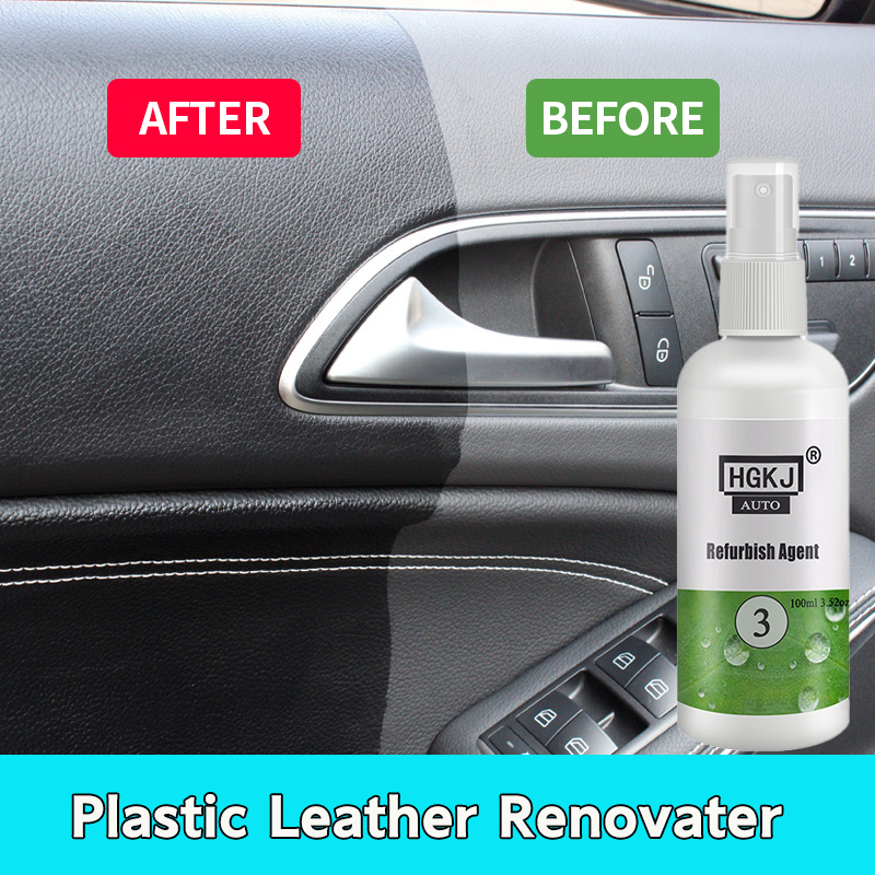 Seat Cleaner Fabric - Plastic Leather Renovater Car Interior Conditioner