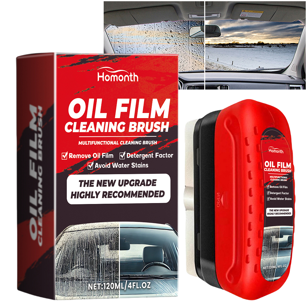 Car Cleaning Brush - Car Glass Oil Film Remover Glass
