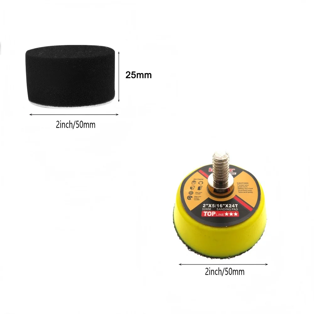 5/16 Pcs 2 Inch Polishing Spon - Polish Pad Set Buffer ulasan dan harga