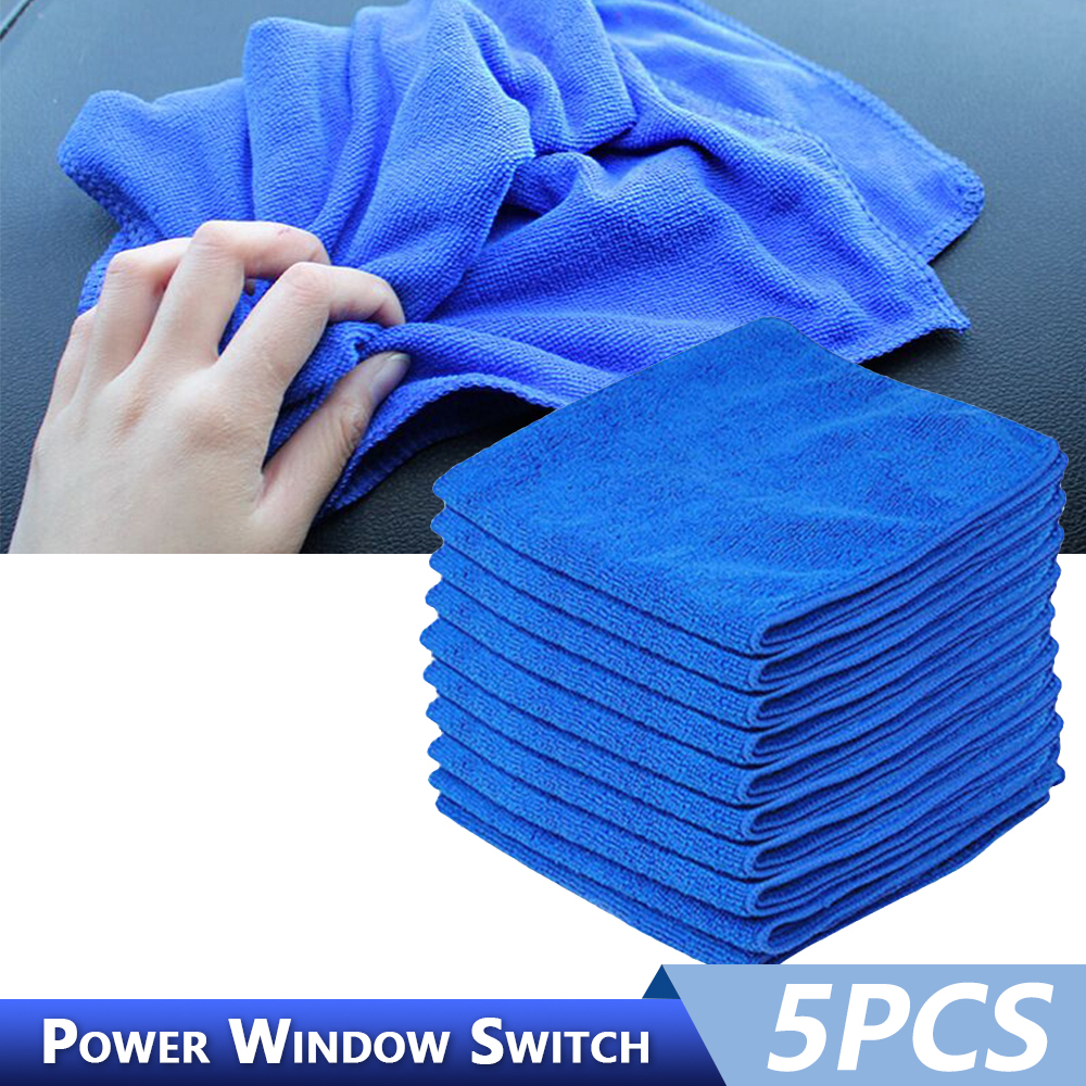5/50PCS 25/30/40cm Microfiber  - Microfiber Towel Detailing ulasan dan harga