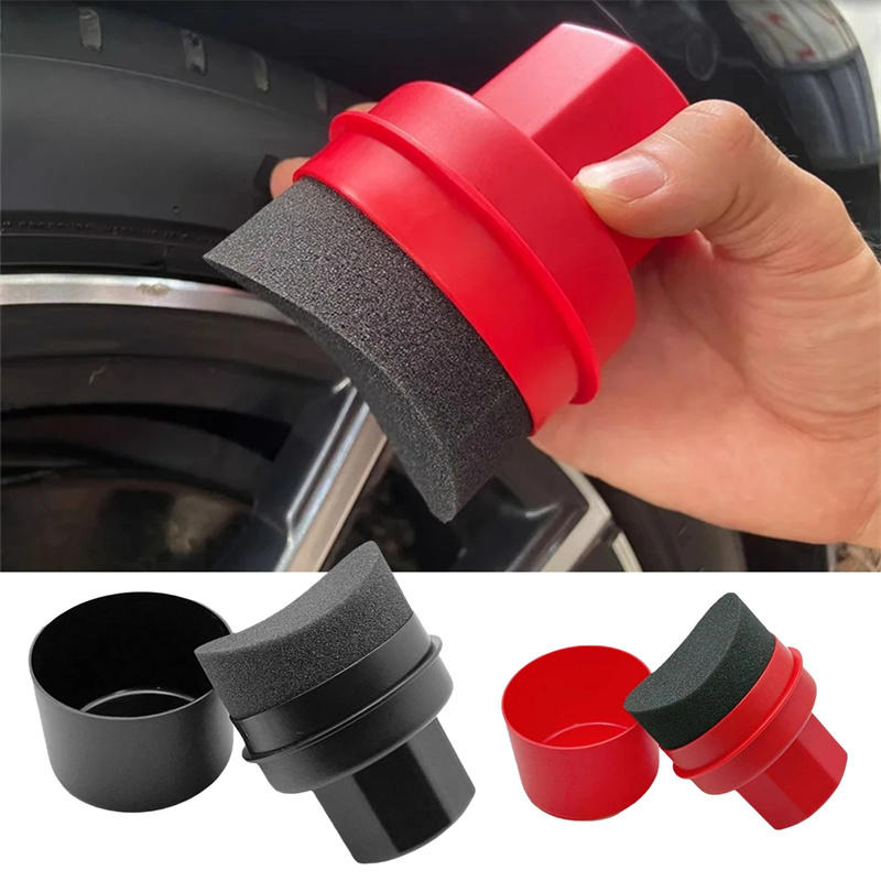 Curved Car Tire Waxing Sponge  - Wax Applicator Pad ulasan dan harga
