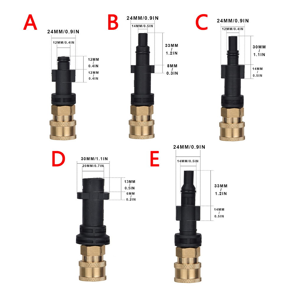 Pressure Washer Adaptor 1/4