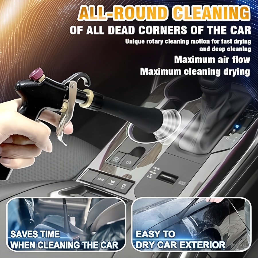 Air Blow Gun Car Interior Clea - Dirt Brush Interior ulasan dan harga