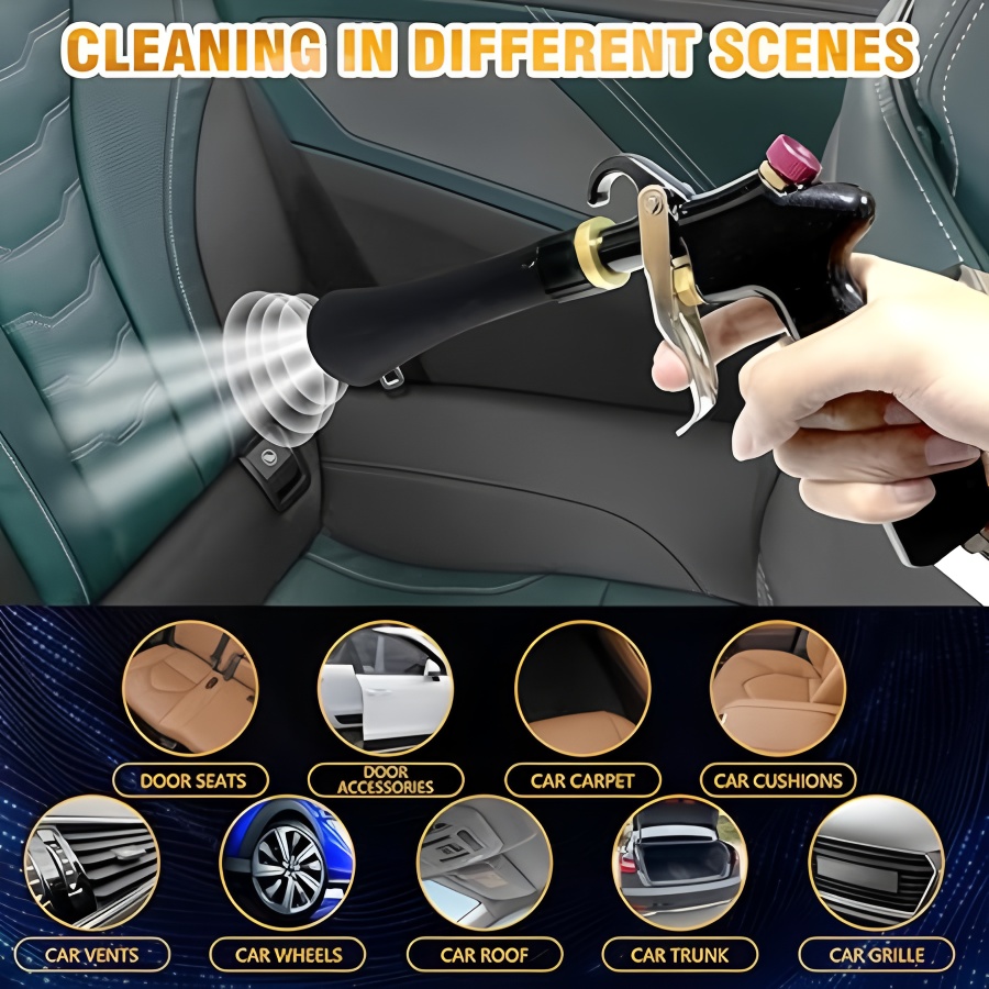 Air Blow Gun Car Interior Clea - Dirt Brush Interior ulasan dan harga