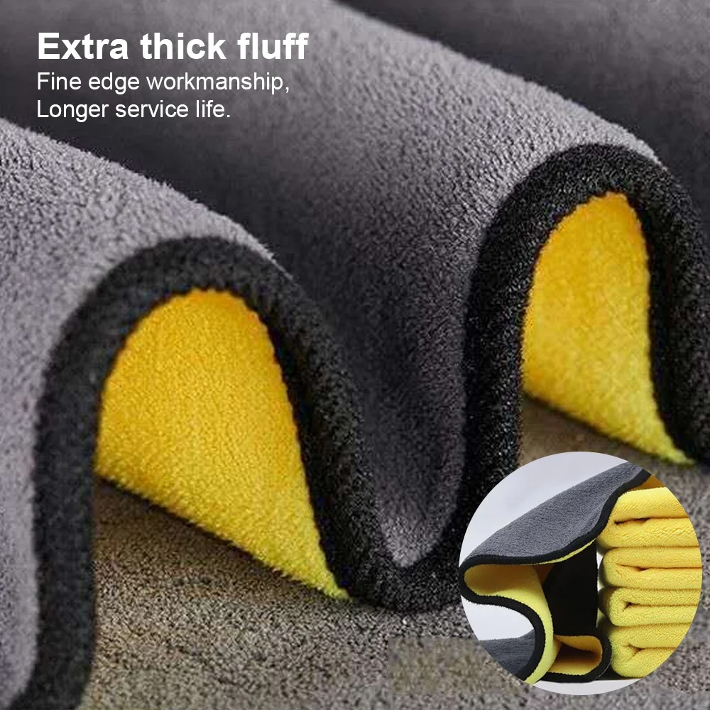 3/5/10Pcs Car Wash Microfiber  - Microfiber Towel Detailing ulasan dan harga