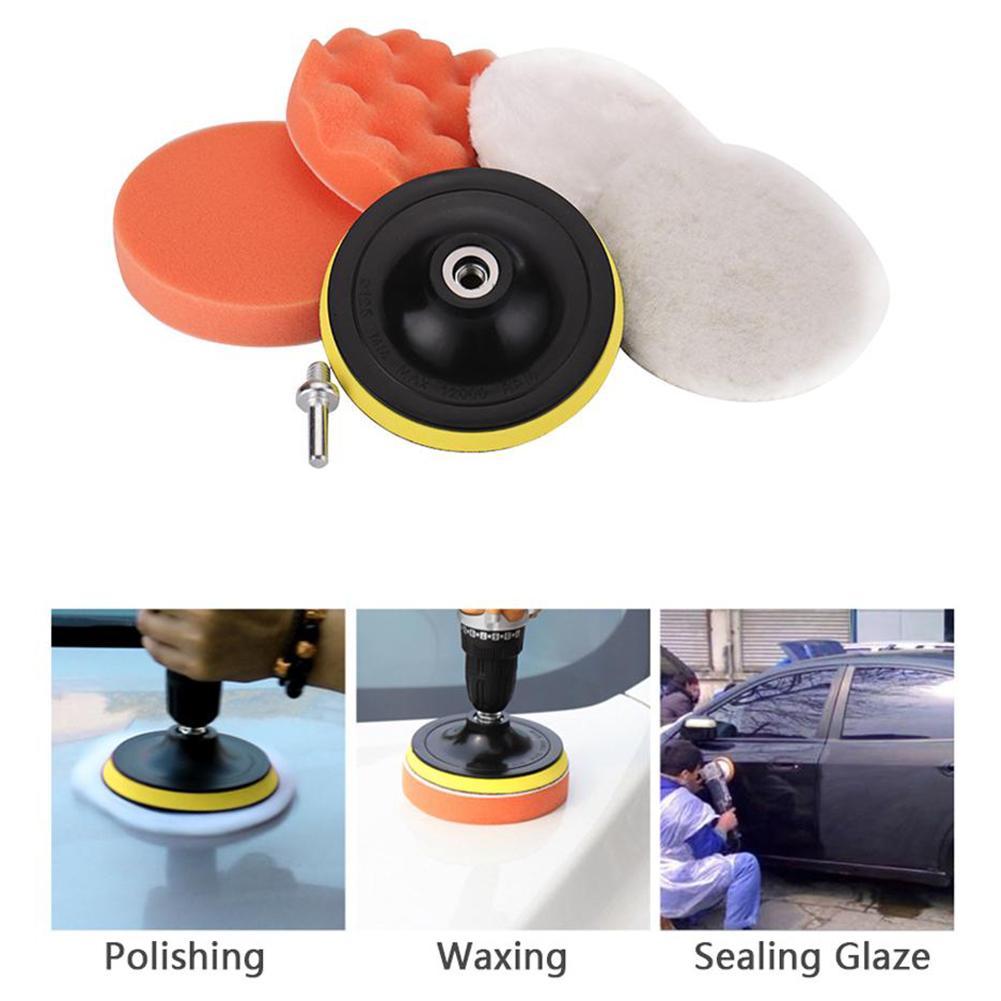 6pcs/set Car Polishing Sponge  - Polish Pad Set Buffer ulasan dan harga