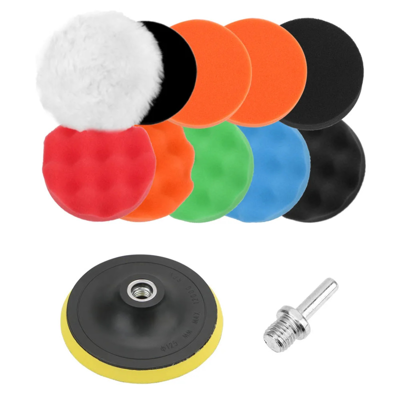 12Pcs/set Car Polishing Pad Pa - Polish Pad Set Buffer ulasan dan harga