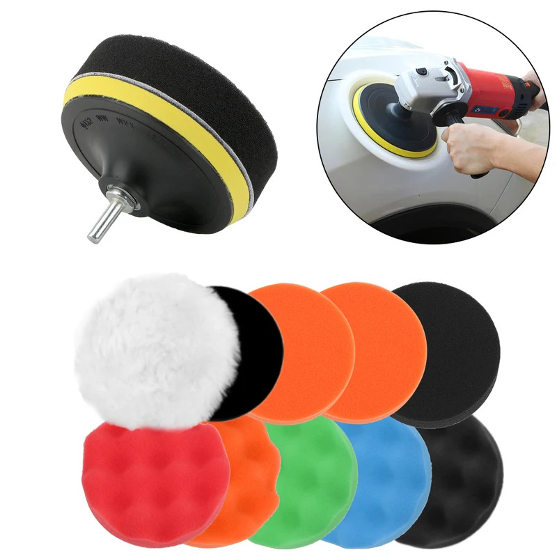 12Pcs/set Car Polishing Pad Pa - Polish Pad Set Buffer ulasan dan harga