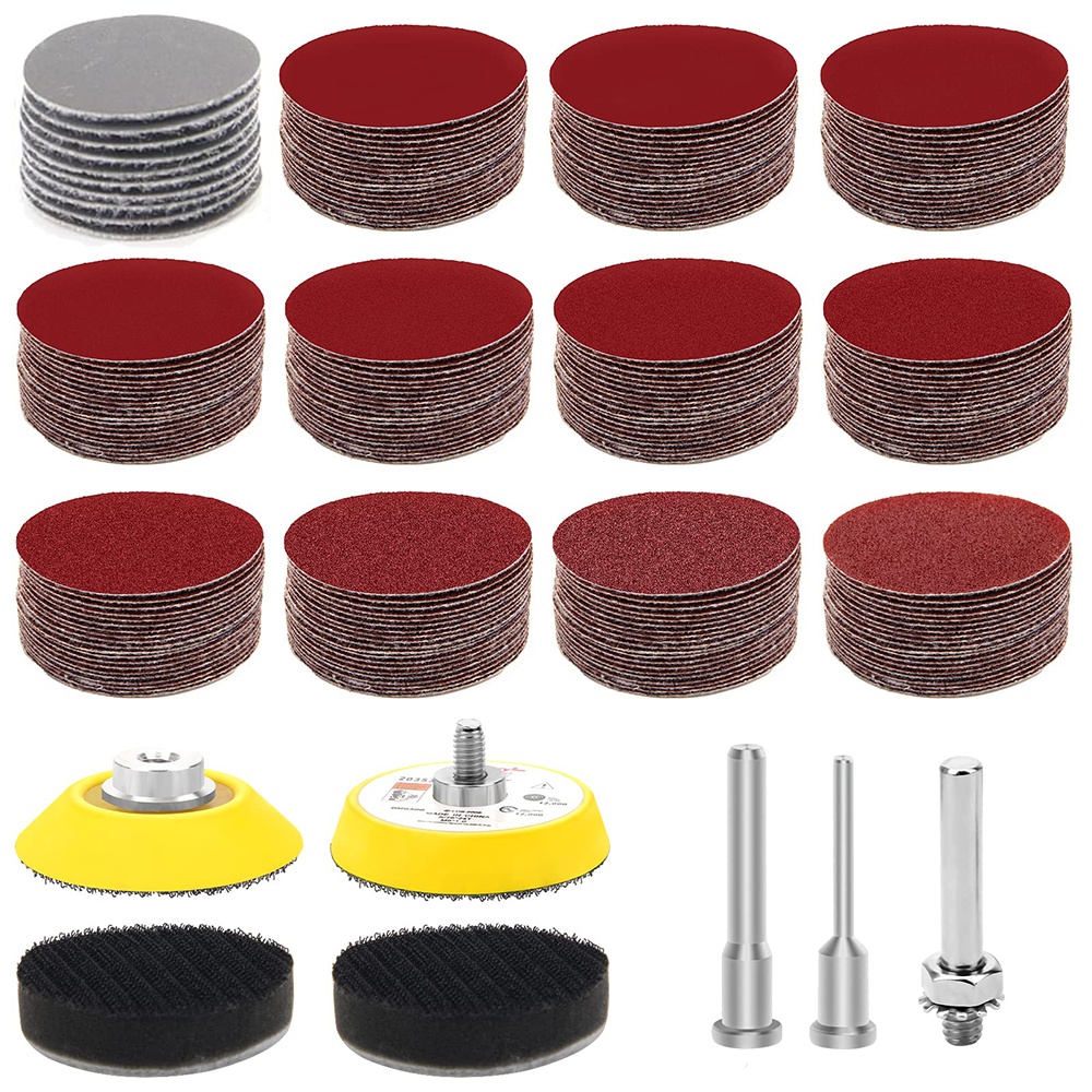 2 Inch Red Sandpaper Set 247 P - Polish Pad Set Buffer ulasan dan harga