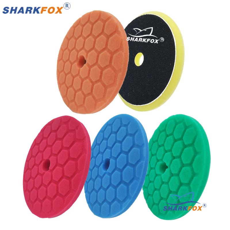 Sharkfox 5 pieces/set 5 Inch(1 - Polish Pad Set Buffer ulasan dan harga