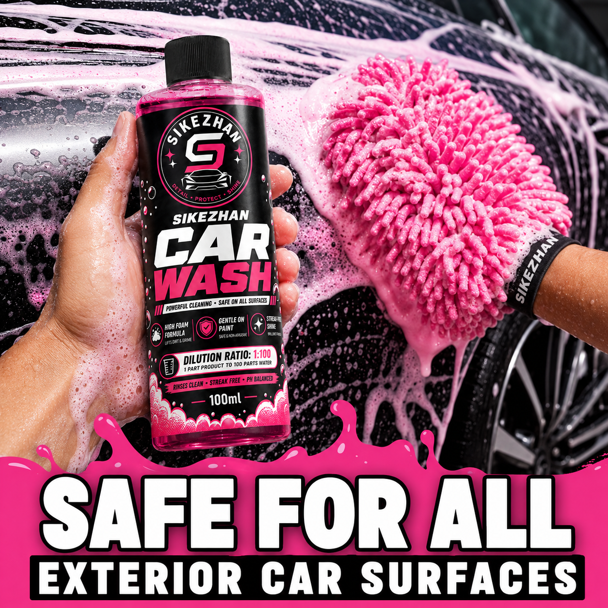 100ml 1:100 Concentrated Super - Foam Cannon Car Wash ulasan dan harga