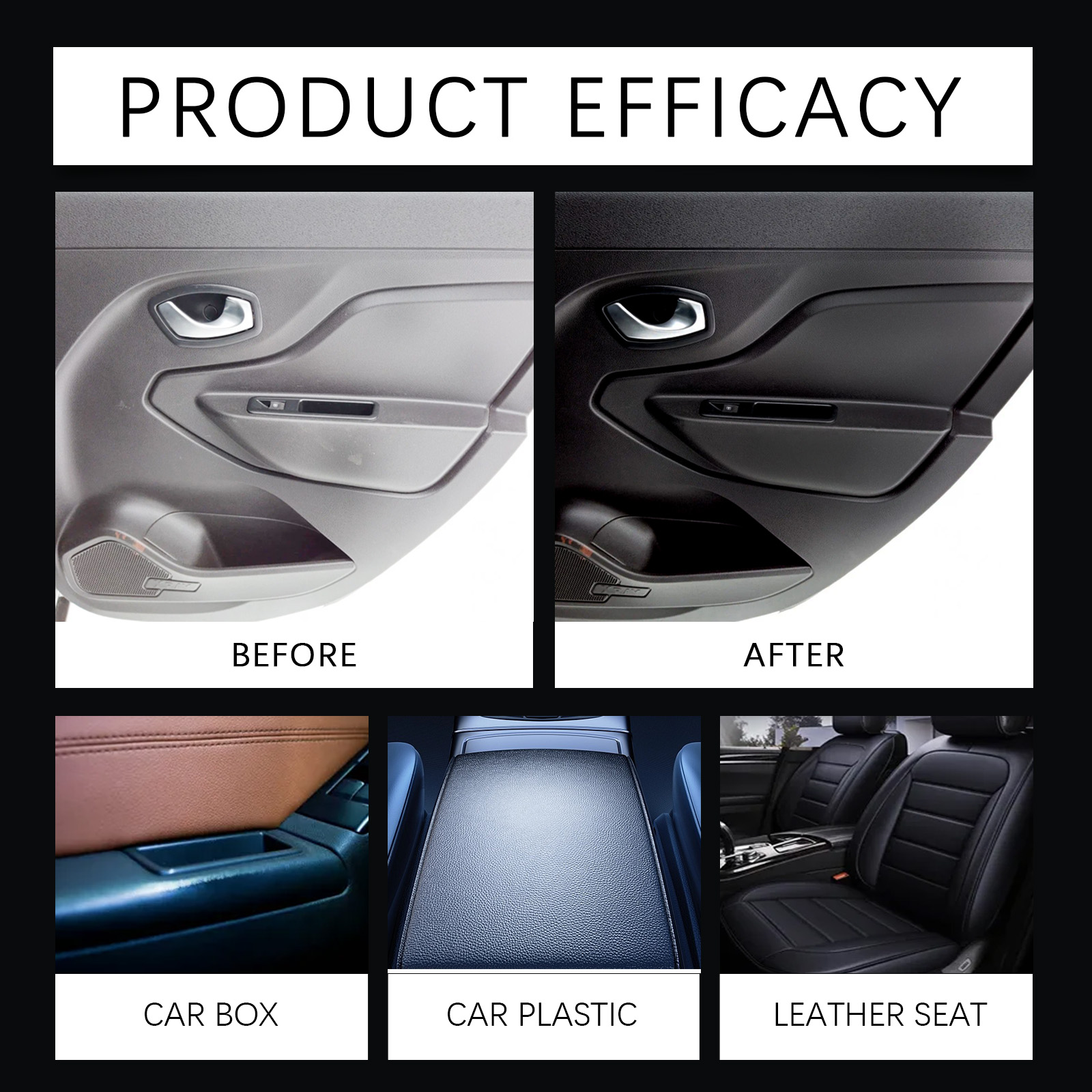 100ml Auto Interior Polish Car - Leather Cleaner Interior ulasan dan harga