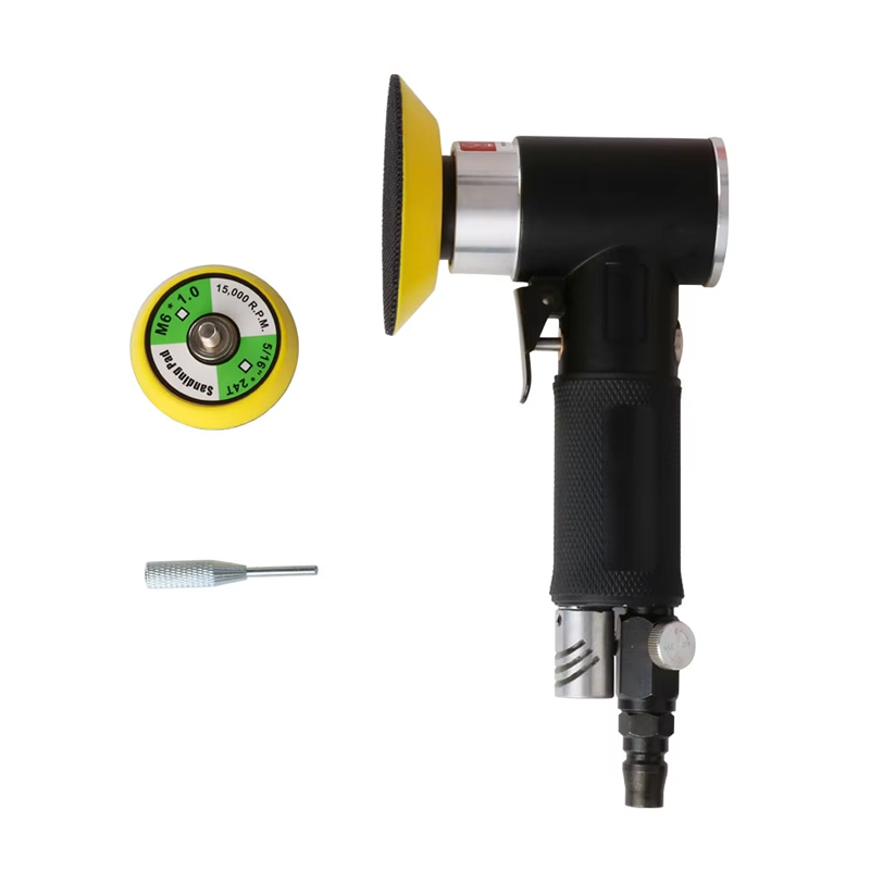 Air Sander Mini Pneumatic Grin - Polish Pad Set Buffer ulasan dan harga