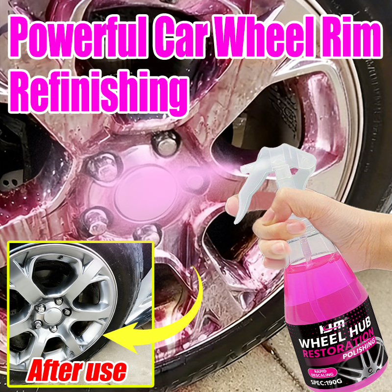 KJM 190ML Car Wheel Rim Cleane - Wheel Cleaner Alloy ulasan dan harga