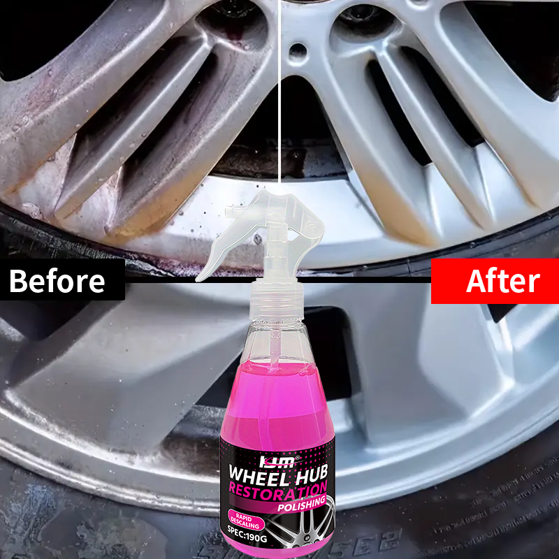 KJM 190ML Car Wheel Rim Cleane - Wheel Cleaner Alloy ulasan dan harga