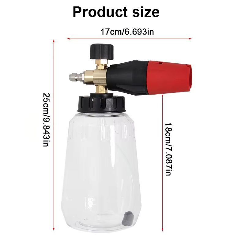 High Pressure PA Foam Cannon A - Pressure Washer Foam Gun ulasan dan harga