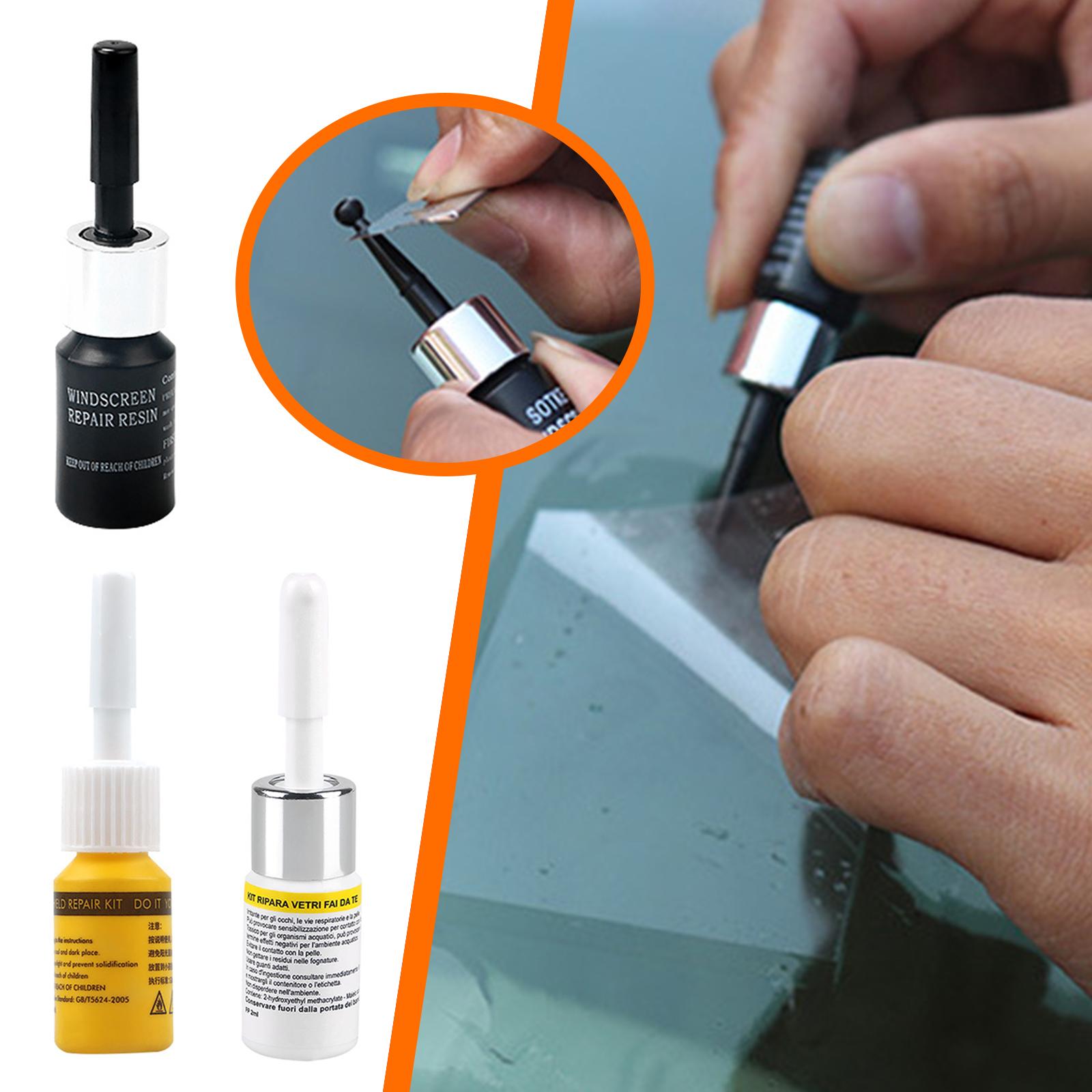 Car Cracked Glass Repair Kit W - Glass Cleaner Streak ulasan dan harga