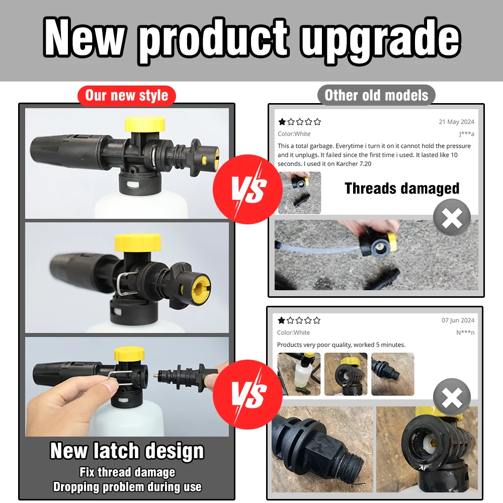 Foam Cannon for Karcher K2 K3  - Pressure Washer Foam Gun ulasan dan harga