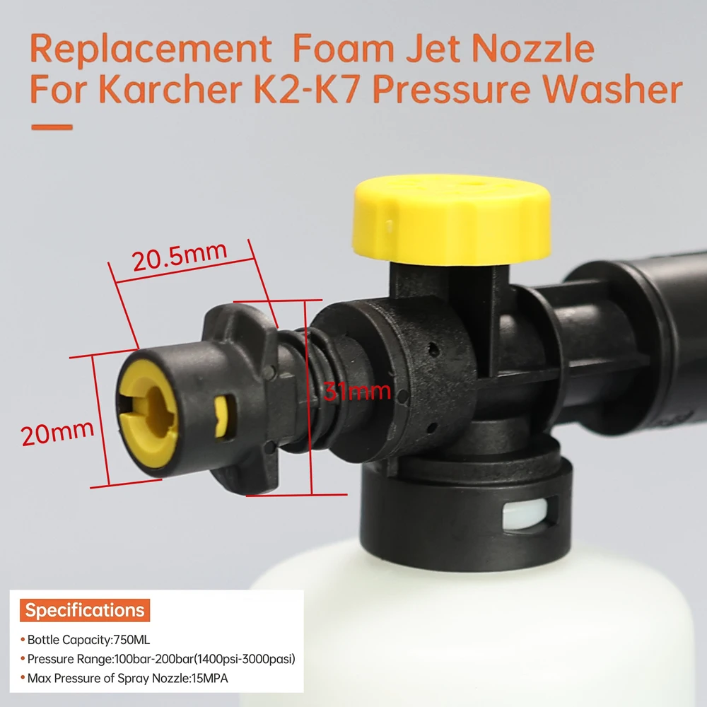 Foam Cannon for Karcher K2 K3  - Pressure Washer Foam Gun ulasan dan harga