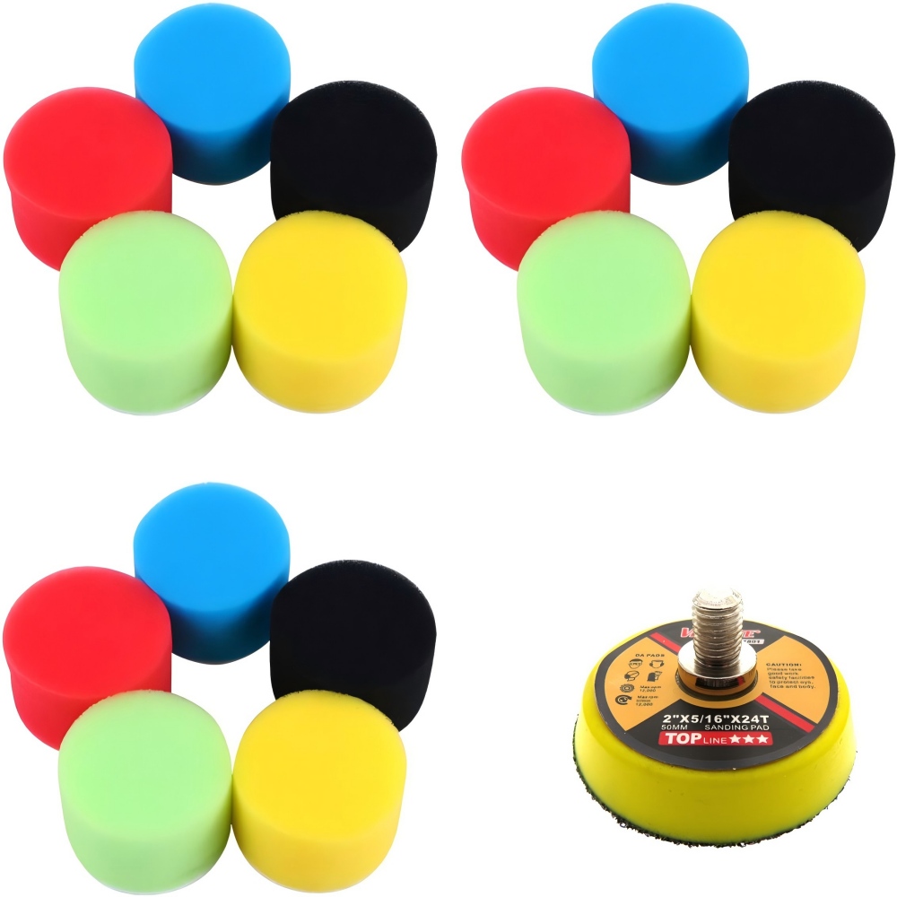 2Inch 50MM Car Doam Polishing  - Polish Pad Set Buffer ulasan dan harga