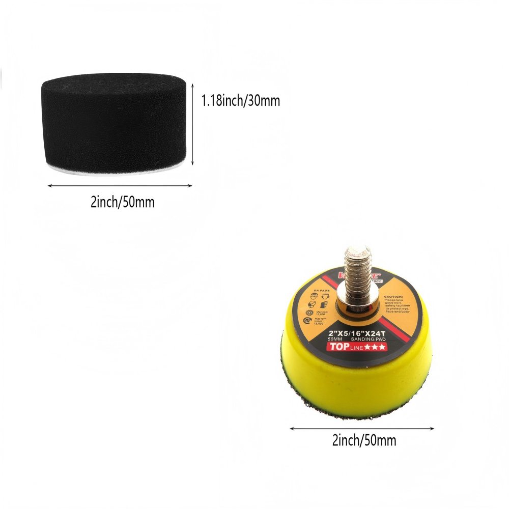 2Inch 50MM Car Doam Polishing  - Polish Pad Set Buffer ulasan dan harga