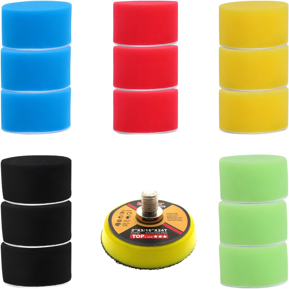 2Inch 50MM Car Doam Polishing  - Polish Pad Set Buffer ulasan dan harga