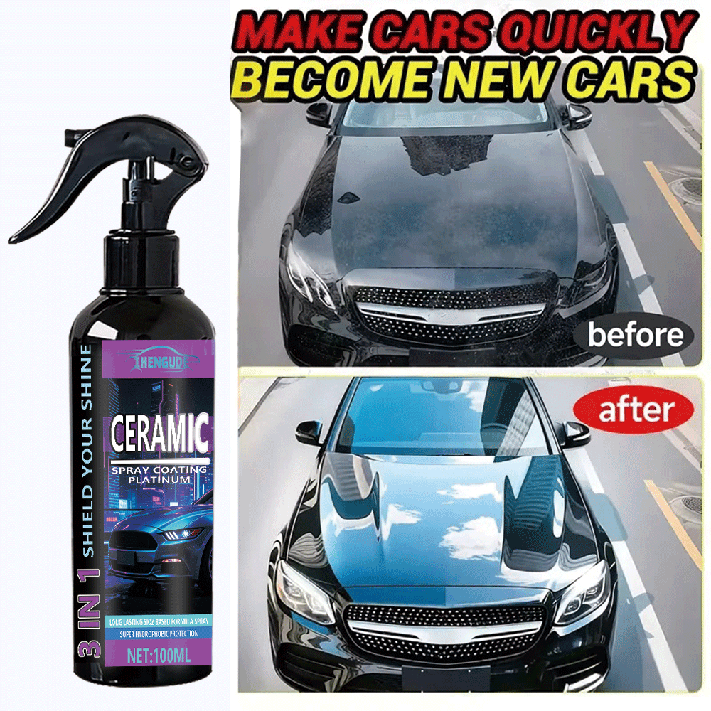 Nano Ceramic Car Coating Spray - Car Wax Ceramic Coating ulasan dan harga