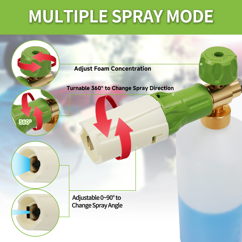 Aluminum Foam gun Lance Foam c - Pressure Washer Foam Gun ulasan dan harga