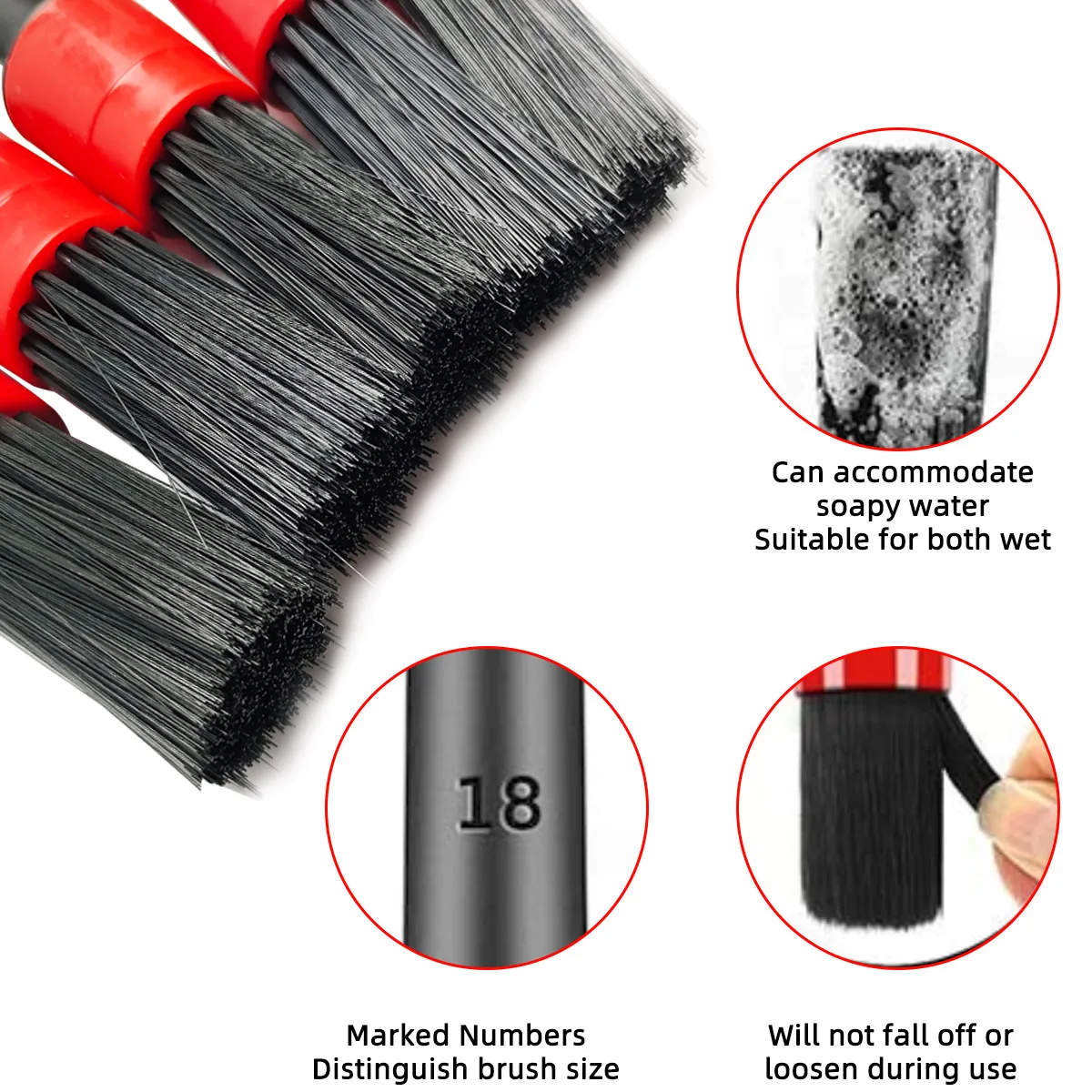 126-Piece Car Detail Cleaning  - Dirt Brush Interior ulasan dan harga