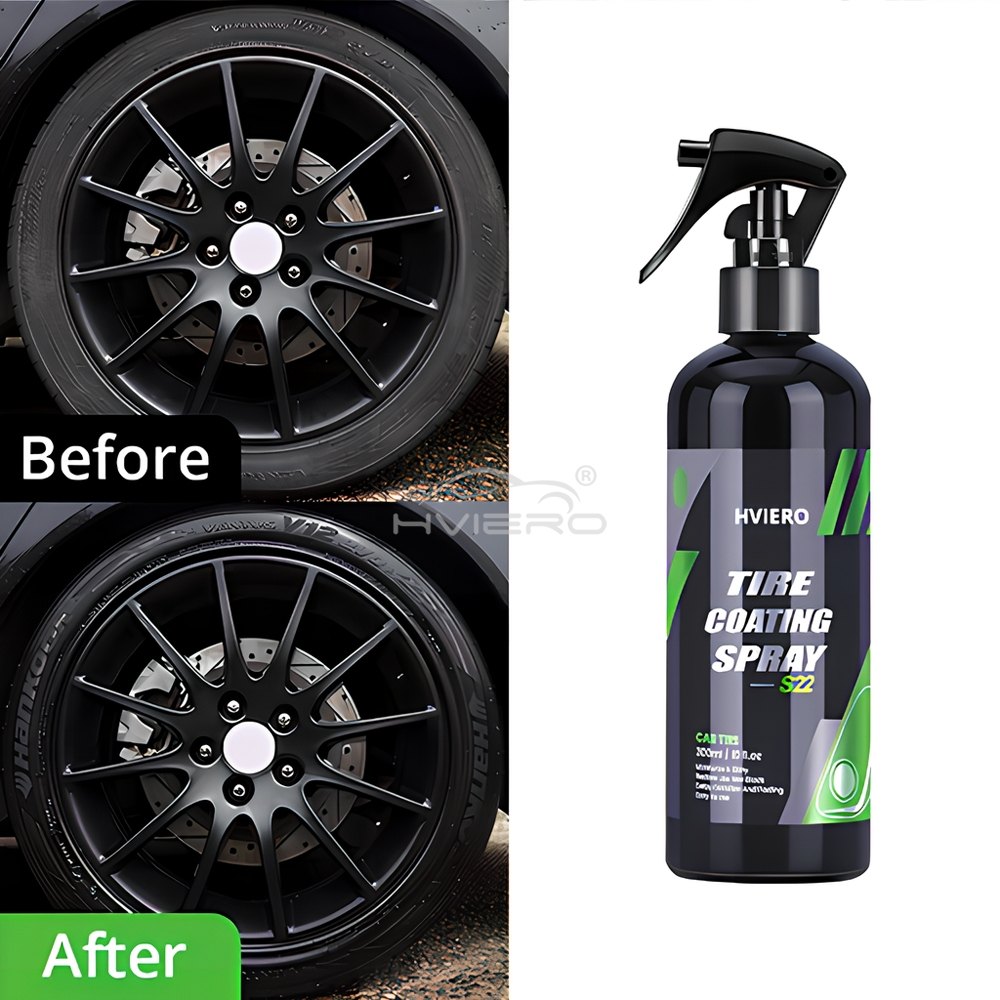 Car auto Tyre Gloss Tire Coati - Tire Shine Spray Sealant ulasan dan harga