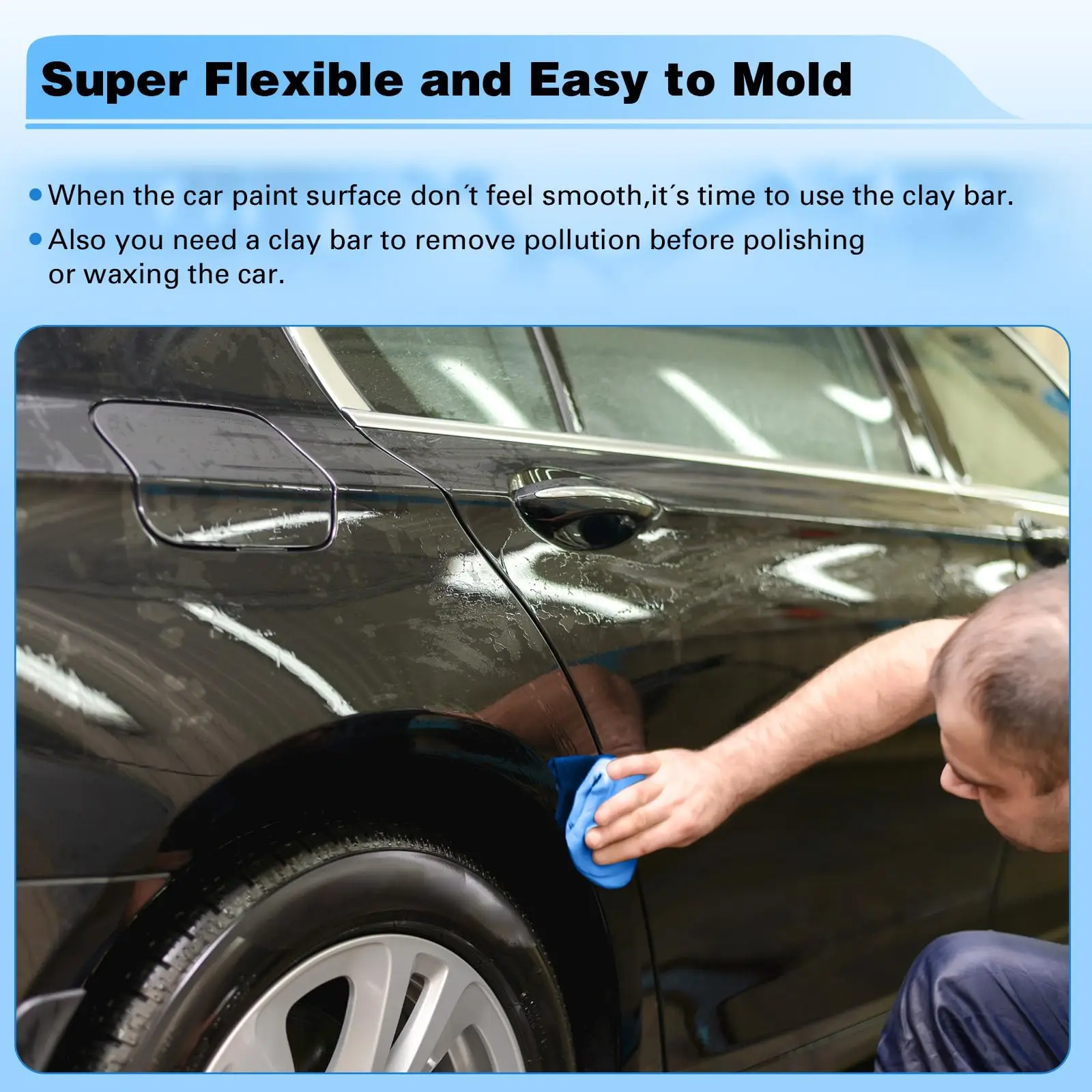 1-10Pcs Car Cleaning Clay Bar  - Clay Bar Lubricant ulasan dan harga