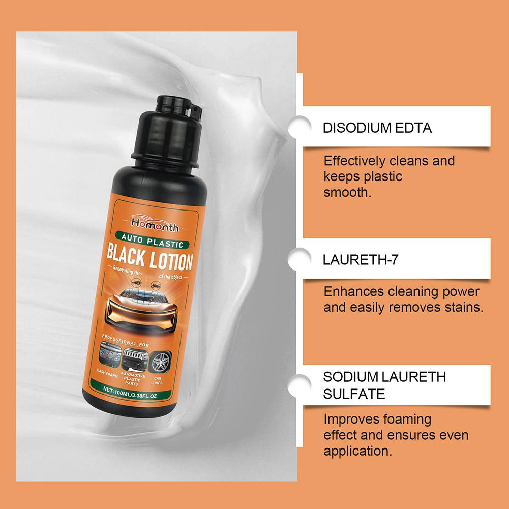Car Plastic Restorer Black Lot - Trim Restorer Plastic ulasan dan harga