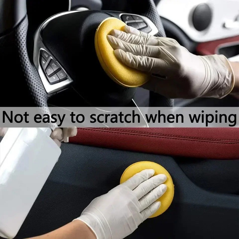 6PCS Car Care Foam Wax Applica - Wax Applicator Pad ulasan dan harga