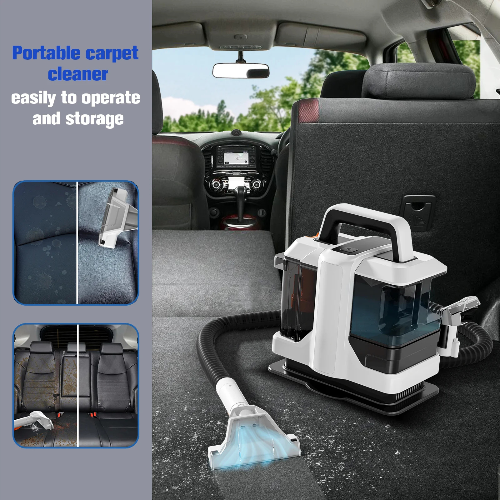 Latest Portable Home Appliance - Seat Cleaner Fabric ulasan dan harga