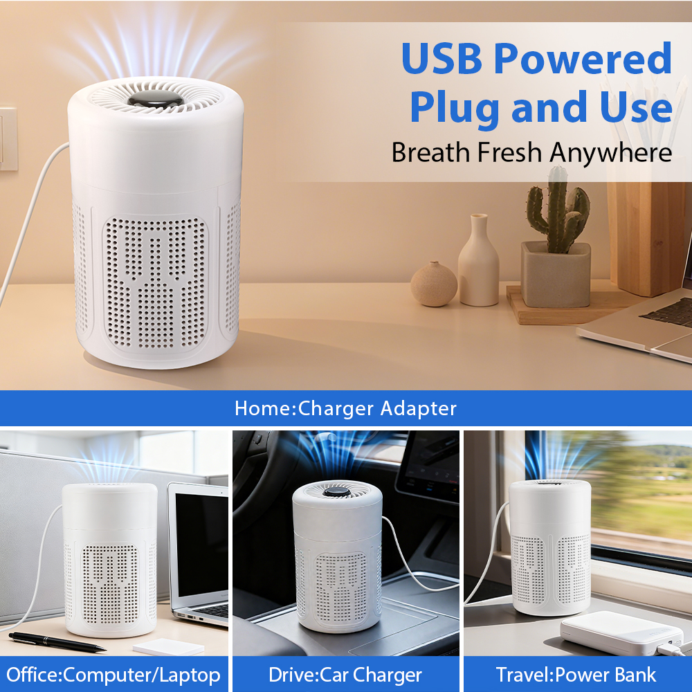 Portable Car Air Purifier Offi - Odor Eliminator Car ulasan dan harga